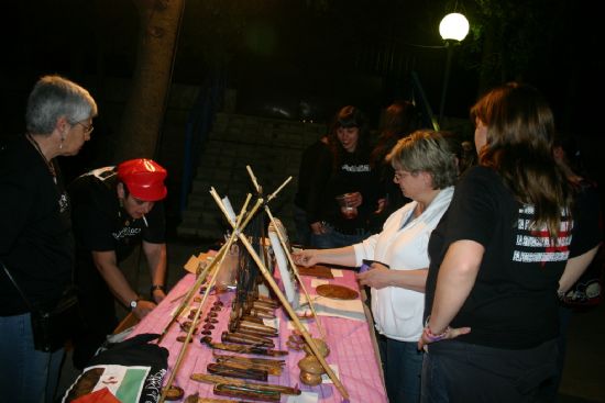 Miembros de la Asociaci�n de Amigos del Pueblo Saharaui