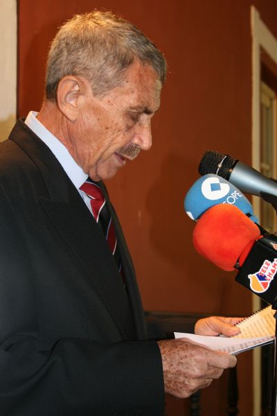 El periodista alhame�o Fernando Rosa pregon� la Feria 2007