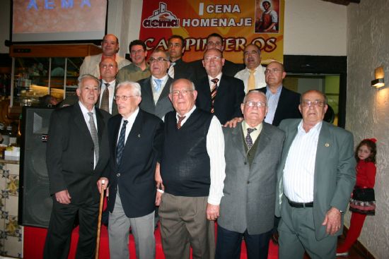 AEMA homenajea a sus carpinteros ilustres ya  retirados