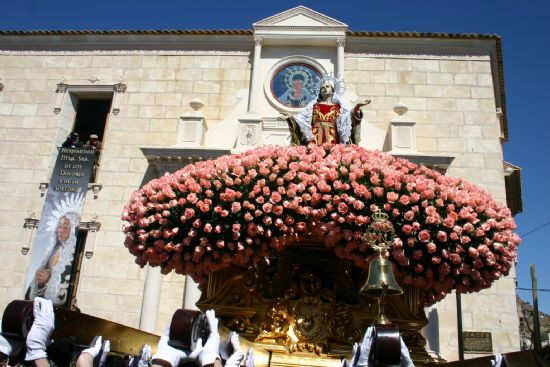 El viento obliga a suspender el da grande de la Semana Santa de Alhama