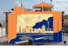 Una pintura de Fernando Martínez se convertirá en un enorme mural que decorará la pared de la parada de autobuses